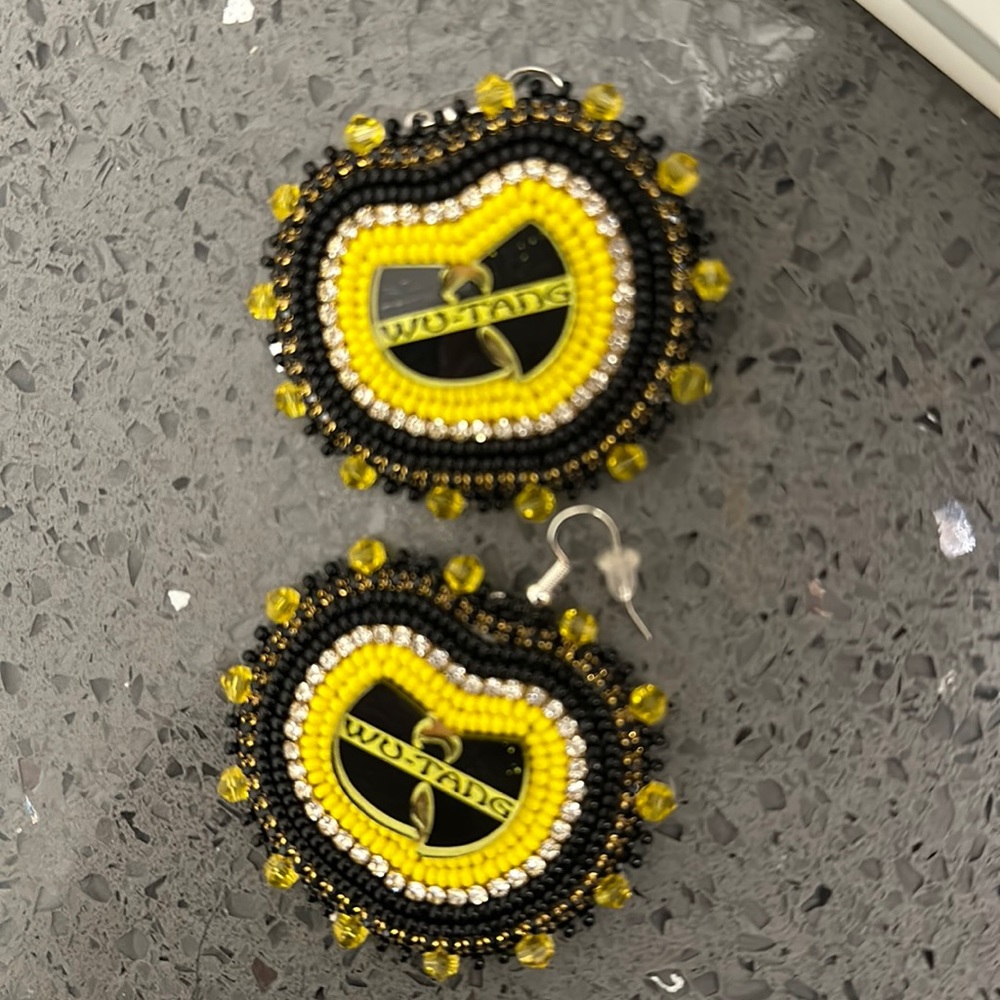 Wutang Beaded earrings